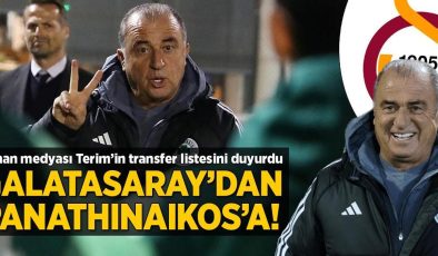 SON DAKİKA | Yunan basını Fatih Terim’in transfer listesini duyurdu! Galatasaray detayı