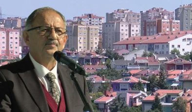 Bakan Özhaseki, İstanbul için rakam verdi! ‘1 milyona yakın konutu dönüştürmeyi düşünüyoruz’