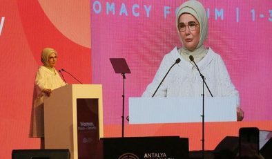 Emine Erdoğan: Dünya liderleri 30 bin insan katledilirken hangi gerekçe ile sessiz kalabilir