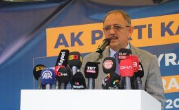 Bakan Özhaseki: Bu milletin başına bela olan örgütleri toprağa gömdük